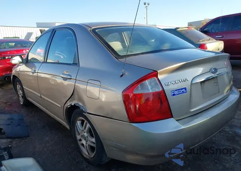 2005 Kia Spectra Ex/Lx/Sx from USA, damaged, VIN KNAFE121455079350